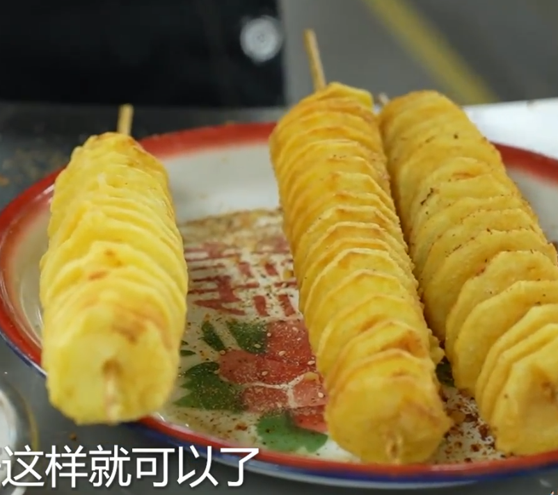 网红爆品地摊旋风薯塔制作方法