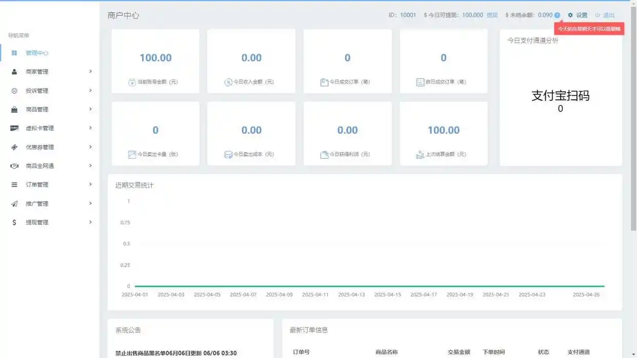 最新商业完整版企业自动发卡系统源码 代理分销 全新UI 多...