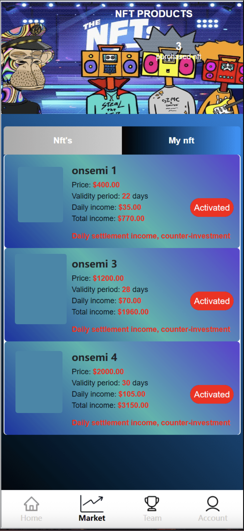 最新海外NFC系统源码/理财系统/三级代理/可自定义产品