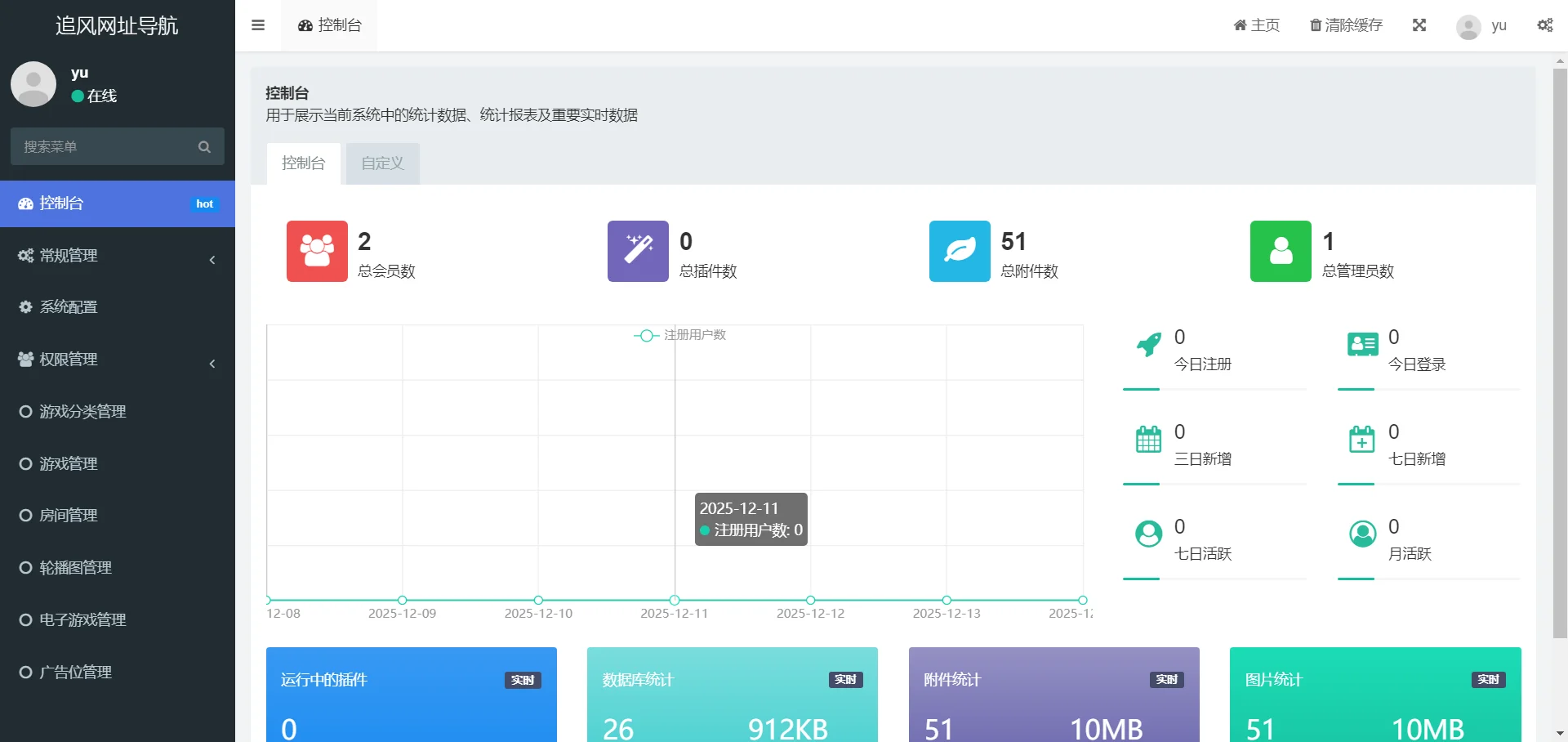 网址导航网网站源码 游戏在线试玩导航系统
