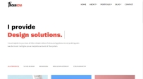 创意作品案例图文展示网站模板 Bootstrap4